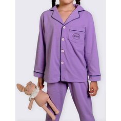 Пижама TITkids, размер 134/140, фиолетовый