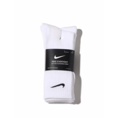 Носки NIKE Nike Everyday Lightweight Crew, комплект, 3 пары, размер 42-46, белый