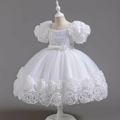 Платье, размер 130, белый Max Garment