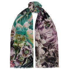 Палантин ELEGANZZA,200х100 см, зеленый