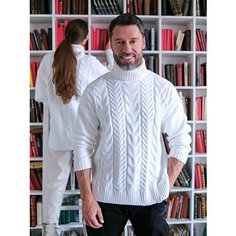 Свитер Ecopooh, размер 52-54, , белый
