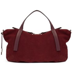 Сумка шоппер ELEGANZZA, фактура тиснение, бордовый