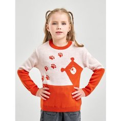 Джемпер АЙVА, размер 116, красный