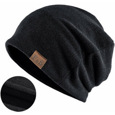Шапка бини Skully Clothing Company, размер M-L, black