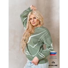 Джемпер АЙVА, размер 46/48, , фисташковый