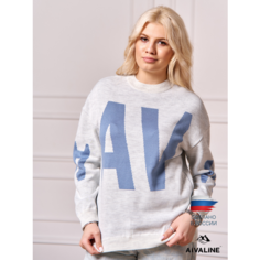 Джемпер АЙVА, размер 46/48, , голубой