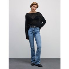 Джинсы клеш Zarina bootcut, размер M (RU 46)/170, голубой индиго