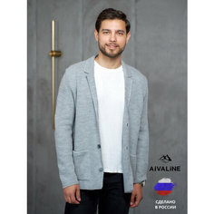 Кардиган АЙVА Базовая коллекция, размер 54, , серый