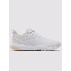 Кроссовки Reebok Flexagon Force 4 W, полнота F (EU)/ на среднюю стопу, размер 5 US, белый, фиолетовый, бежевый