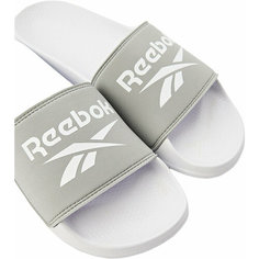 Шлепанцы Reebok Fulgere Slide, размер 9 US, серый/белый