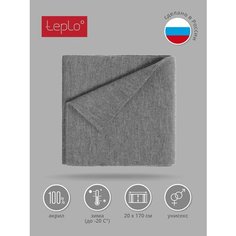 Шарф teplo,170х20 см, серый Тепло
