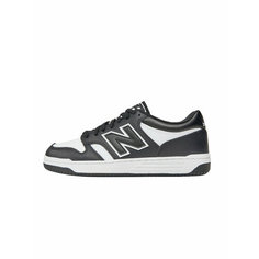 Кеды New Balance NB 480, размер 6, черный, белый