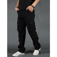 Брюки карго Modniki, размер 5XL-60, черный