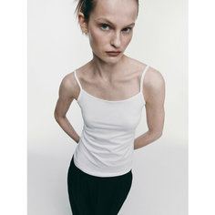 Топ Befree Базовый, размер L, белый