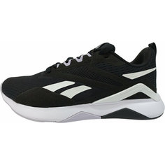 Кроссовки Reebok Nanoflex Training 2 W, полнота F (EU)/ на среднюю стопу, размер 5,5 US, чёрный