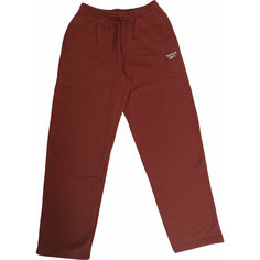 Брюки спортивные Reebok Identity Small Logo Fleece Open Hem Pants W, размер M, бордовый