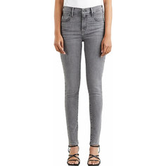 Джинсы скинни Levis Women 720 High Rise Super Skinny Jeans, размер 27/32, серый Levis®