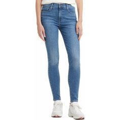 Джинсы скинни Levis Women 720 High Rise Super Skinny Jeans, размер 27/30, синий Levis®