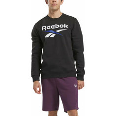 Свитшот спортивный Reebok, размер XL INT, , чёрный