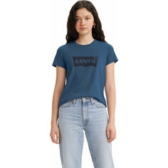 Футболка Levis Women The Perfect Tee, размер XS, синий Levis®