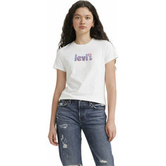 Футболка Levis Women The Perfect Tee, размер S, белый Levis®