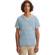 Футболка Levis Men The Original V-Neck Tee, 1 шт., размер S, голубой Levis®