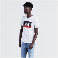 Футболка Levis Men Sportswear Logo Graphic, 1 шт., размер M, белый Levis®