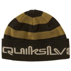 Шапка бини Quiksilver, размер OneSize, черный