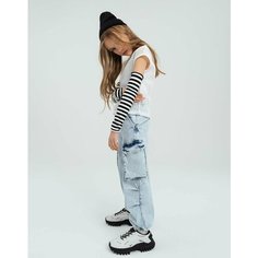 Джинсы Gloria Jeans GJ COOL, размер 12-14л/158-164, синий