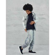 Джинсы Gloria Jeans GJ COOL, размер 4-6л/110-116, синий