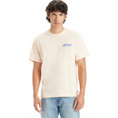 Футболка Levis Men Relaxed Fit Graphic Tee, 1 шт., размер L, бежевый Levis®