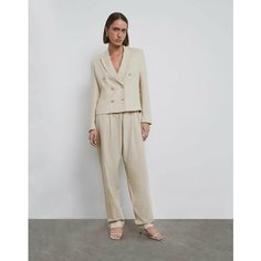 Брюки классические Gloria Jeans GJ BLACK, размер 50/170, бежевый