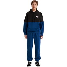 Брюки спортивные Levis Men Graphic Piping Sweatpants, размер S, синий Levis®