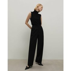Брюки палаццо Gloria Jeans GJ BLACK, размер 44/170, чёрный