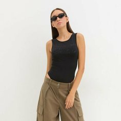 Боди Versace Jeans Couture, размер S, черный