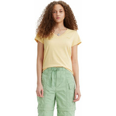 Футболка Levis Women The Perfect V-Neck Tee, размер XS, бежевый Levis®