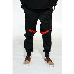 Брюки джоггеры BLK CROWN, размер XXXL, черный (1508)