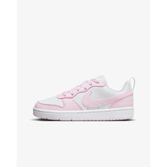 Кроссовки NIKE Court Borough, размер 5.5Y | 38 EU, розовый