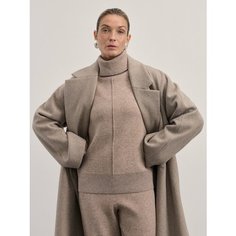 Свитер Zarina, размер xl (ru 50)/170, , бежевый меланж