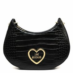 Сумка седло LOVE MOSCHINO, черный