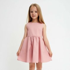 Платье Kaftan, размер 134-140, нежно-розовый
