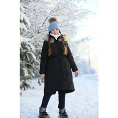 Пуховик Orso Bianco, размер 122, черный