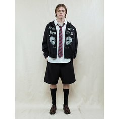 Толстовка Befree Young, размер M/176, , черный принт
