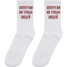 Носки Kawaii Factory, 100 den, размер 40-45, белый