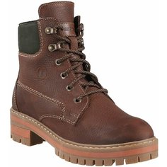 Ботинки тимберленды BURGERSCHUHE, размер 39, красно-коричневый
