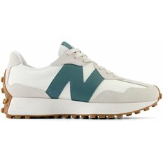 Кроссовки New Balance 327, размер 6 US, белый-зеленый