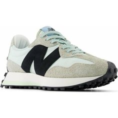 Кроссовки New Balance 327, размер 8,5 US, серый/зеленый