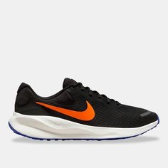 Кроссовки NIKE Revolution 7, размер 9 US, черный/оранжевый