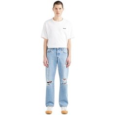 Джинсы зауженные Levis, размер 26/30, голубой Levis®