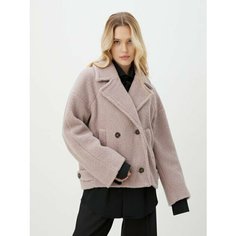 Пальто Maison David, размер XL, бежево-серый